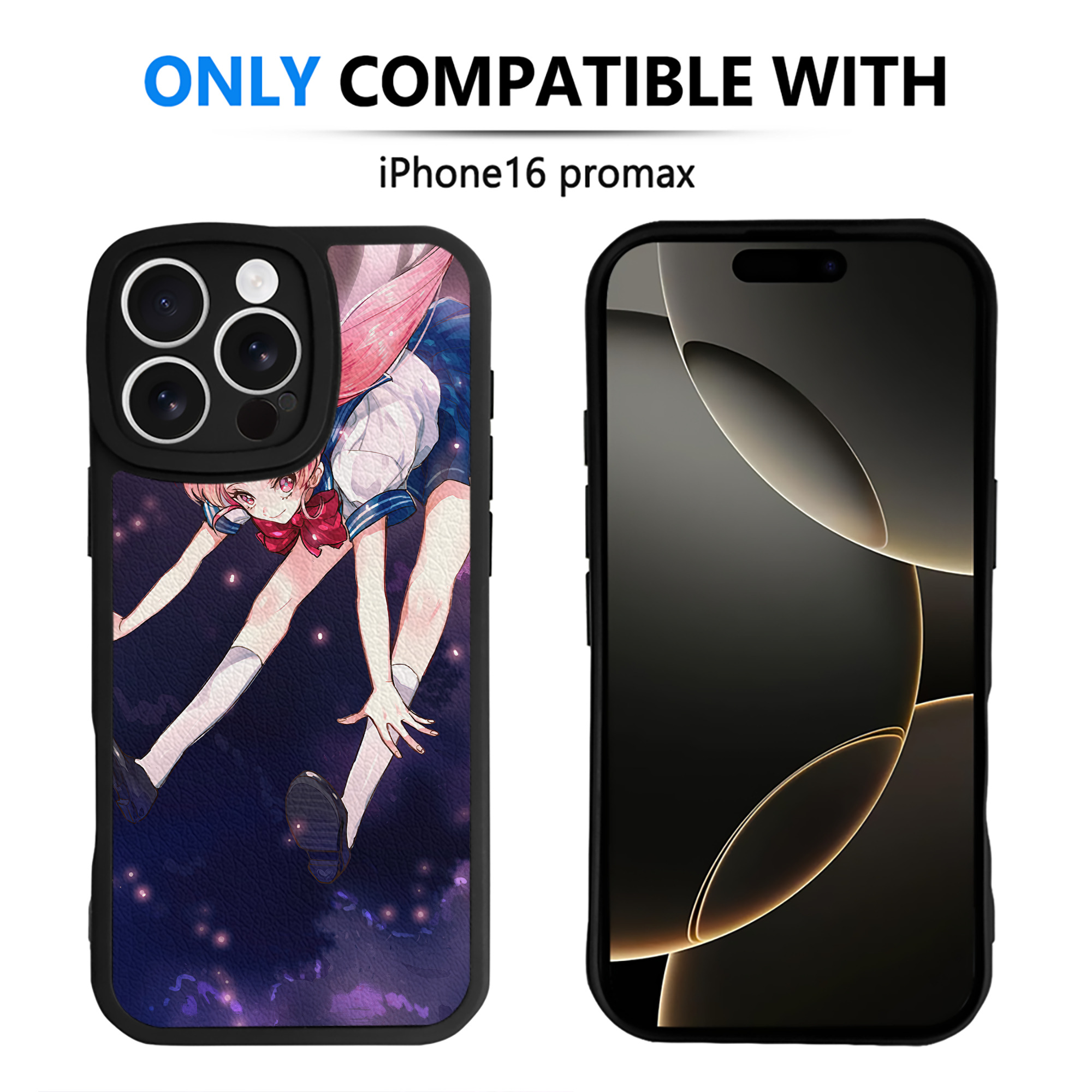（画像用） 美少女戦士セーラームーン Sailor Moon 【iPhone 16シリーズ対応】シリコンスマホケース（レザー調） 材質：シリコン